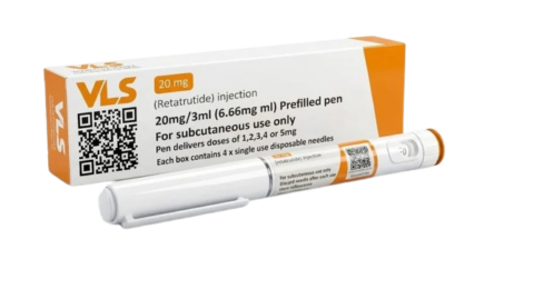 VLS Retatrutide UK triple-agonist research peptide 20mg pen